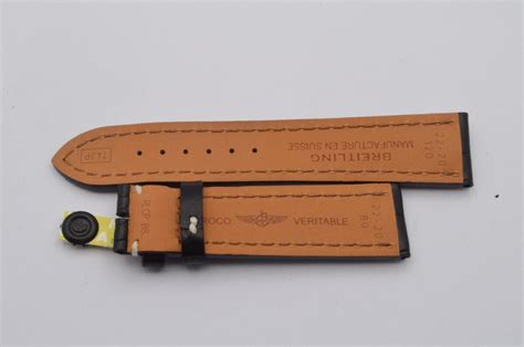 Breitling Leder Armband 22mm Für Dornschliesse 20mm 22